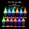 Glow in The Dark Paint, Glow Paint Set of 12 Bright Colors 30ml/1oz, Acrylic Glow in The Dark Paint Perfect for Art Painting, DIY projects, Halloween and Christmas Decorations, Rich Pigments for Adults, Artists and Students